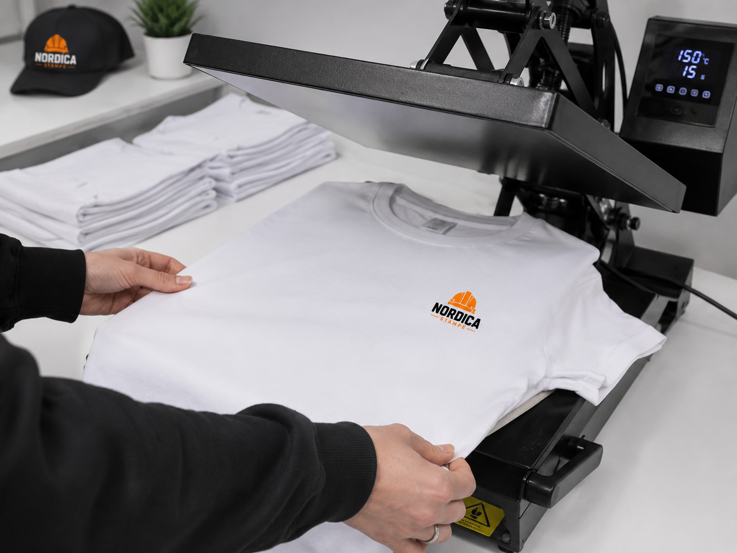 Produzione e stampa DTF su t-shirt